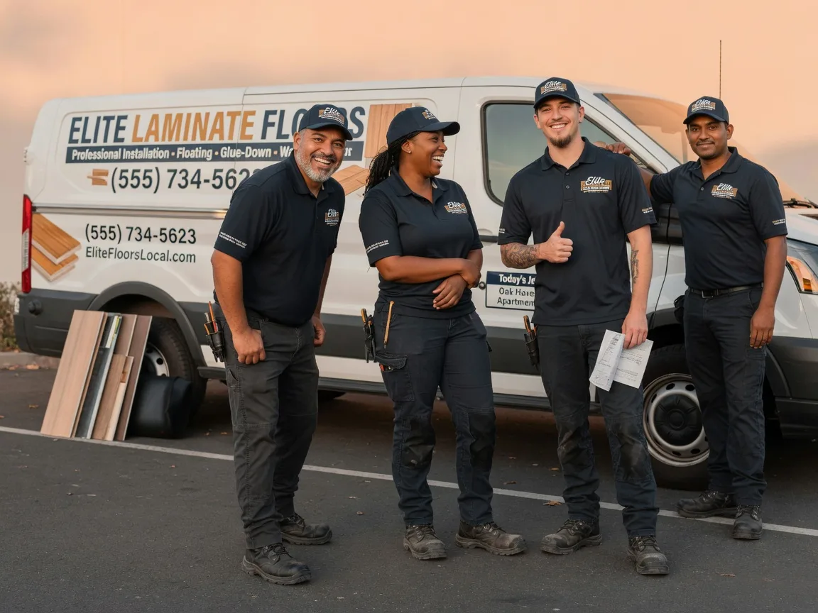 Laminate flooring installation company in Bryson, TX